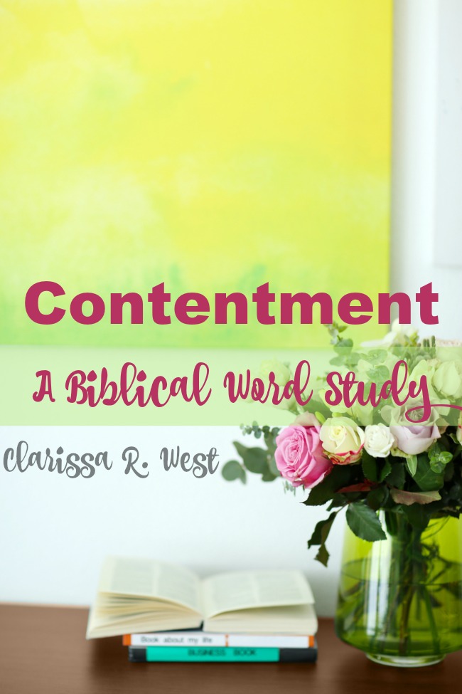 Contentment - A Biblical Word Study