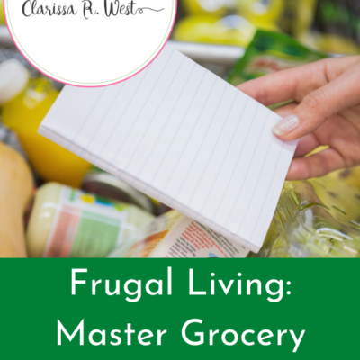 Frugal Living: Master Grocery Shopping List | FREE Planner