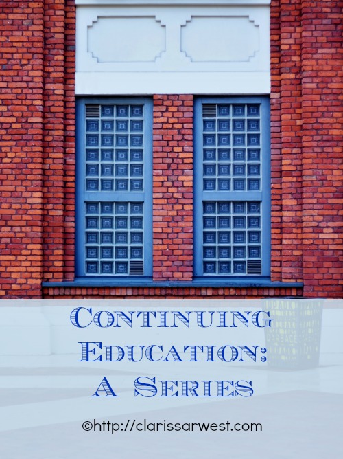 Continuing Education for Homeschool Moms - a series