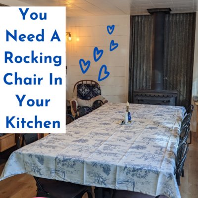 You Need A Rocking Chair In Your Kitchen
