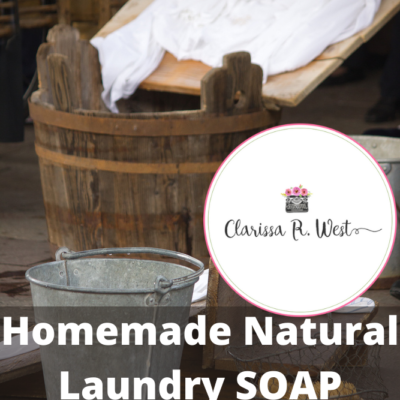 Homemade Natural Laundry Detergent for Sensitive Skin {free printable}