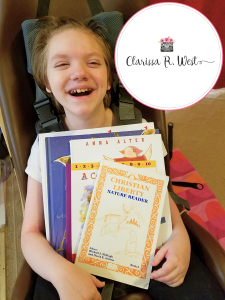 Abigail starts new homeschool year 2017