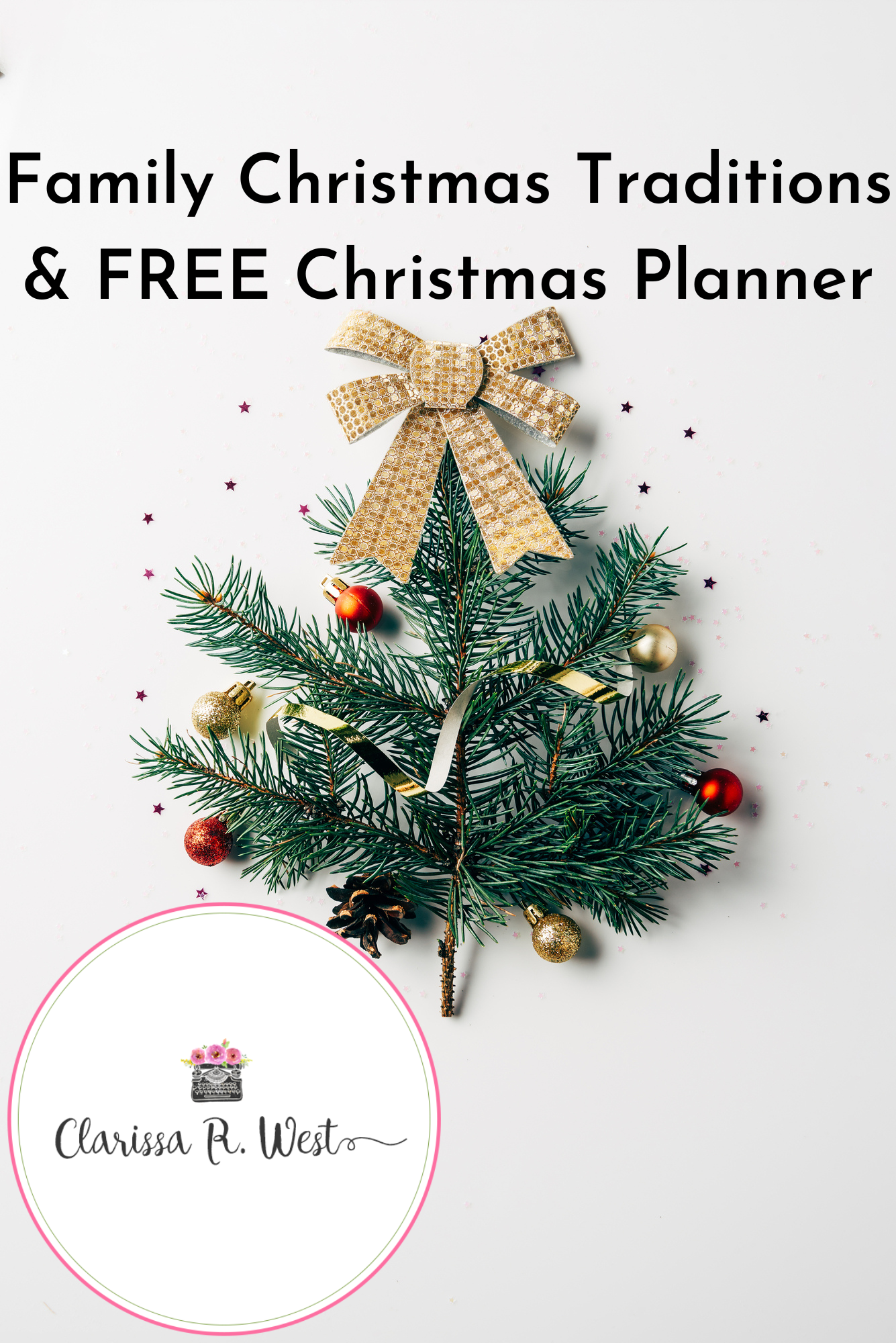 Family Christmas Traditions FREE Christmas Planner