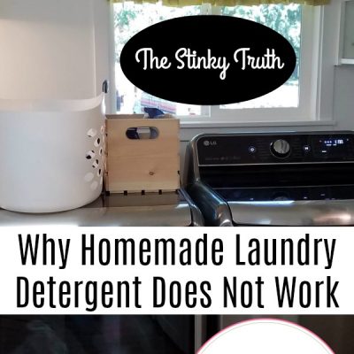 The Stinky Truth – Why Homemade Laundry Detergent Does Not Work