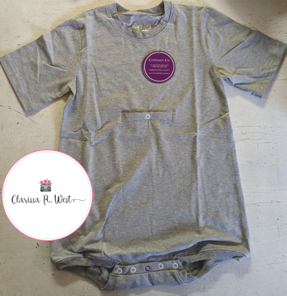Best onesie with gtube access!