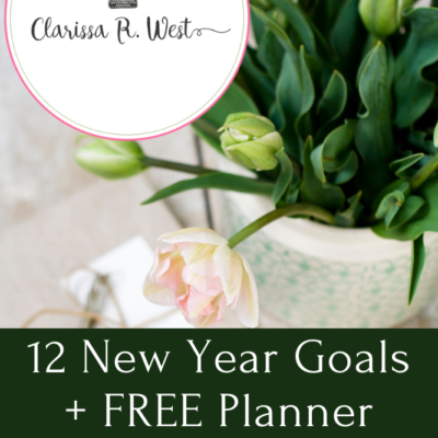 12 New Year Goals | FREE PRINTABLE