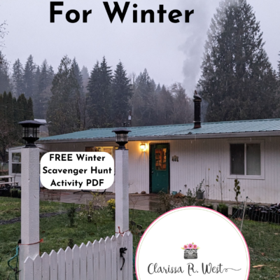 How To Make A Cozy Home For Winter | FREE Winter Scavenger Hunt Activity PDF