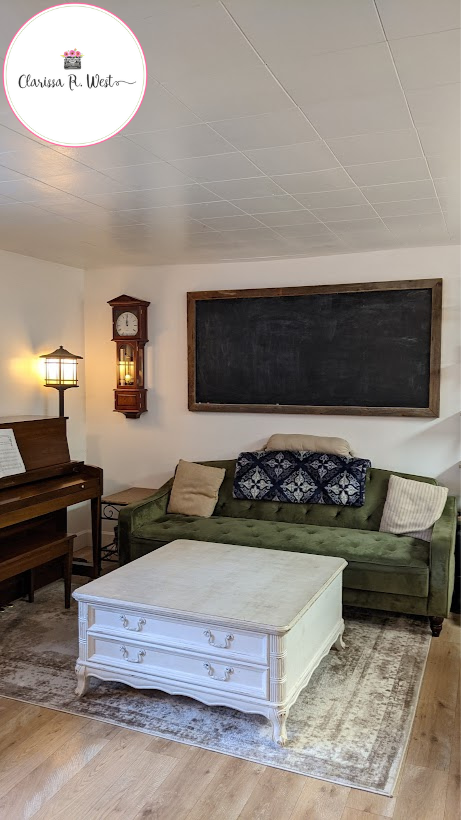 simple sitting area