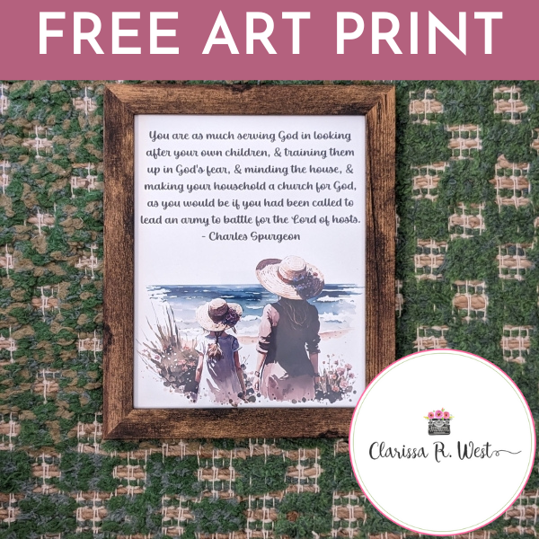 CHARLES SPURGEON FREE ART PRINT