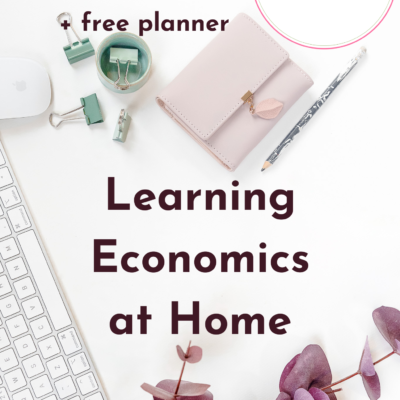 Learning Economics at Home | FREE Planner