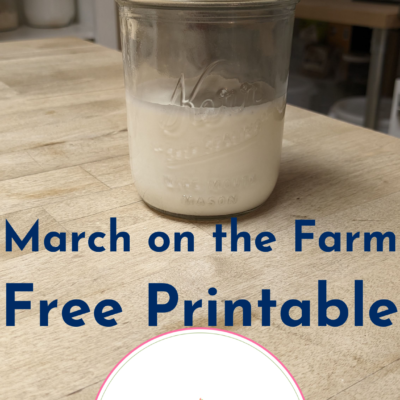March on the Farm | Free Printable