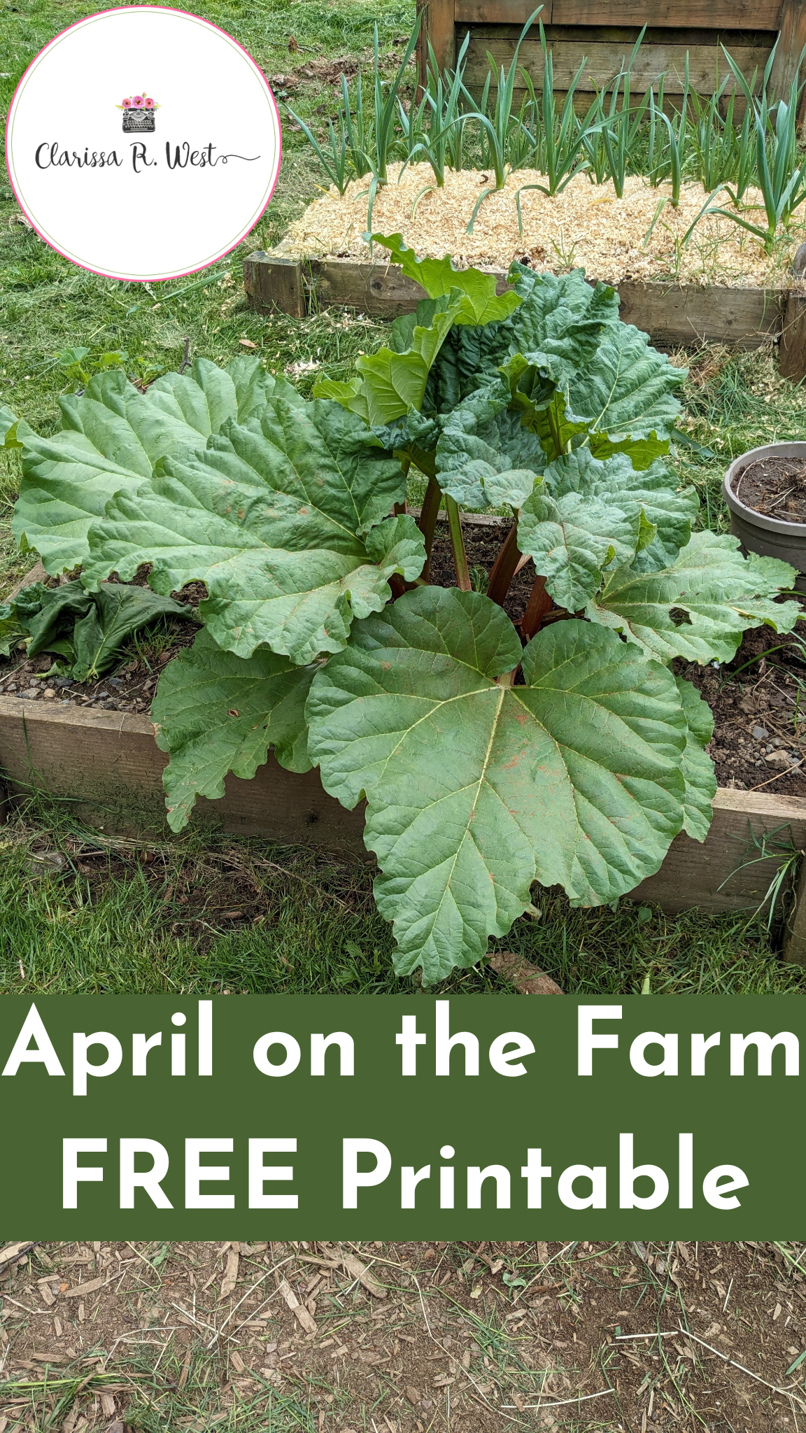 April on the Farm FREE Printable