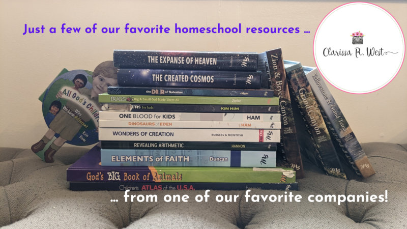 Just a few of our favorite homeschool resources!