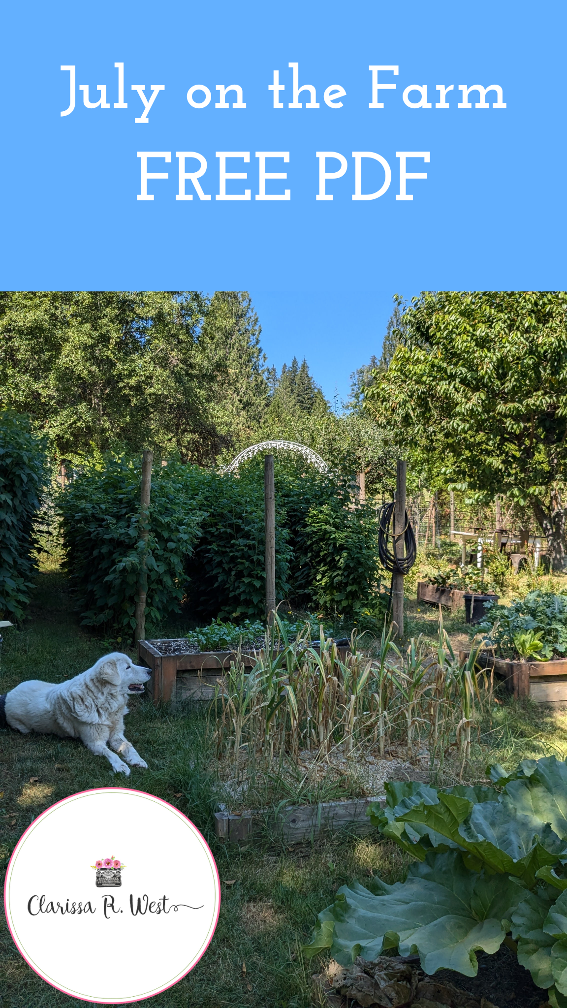 July on the Farm | FREE PDF