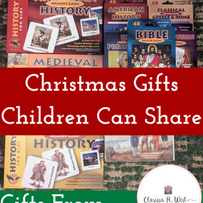 Christmas Gifts My Children Can Share