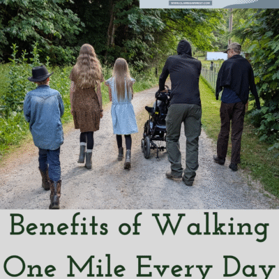 Walking One Mile Every Day | FREE Tracker