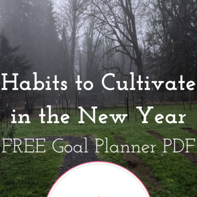 Habits to Cultivate in the New Year | FREE Goal Planner PDF